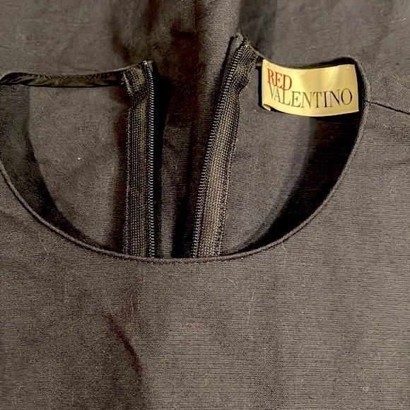 Red Valentino Sleeveless Wrap  Runway/Formal Dress Junior’s 38 - Picture 8 of 11